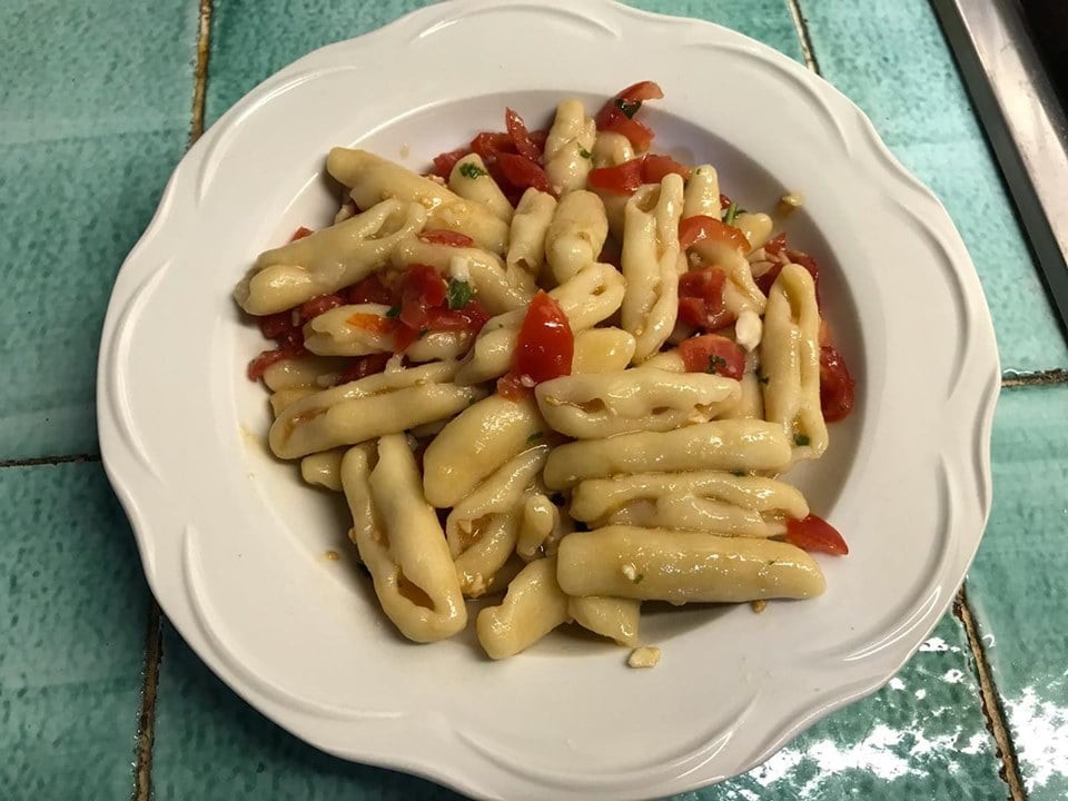 Busiate al pesto trapanese